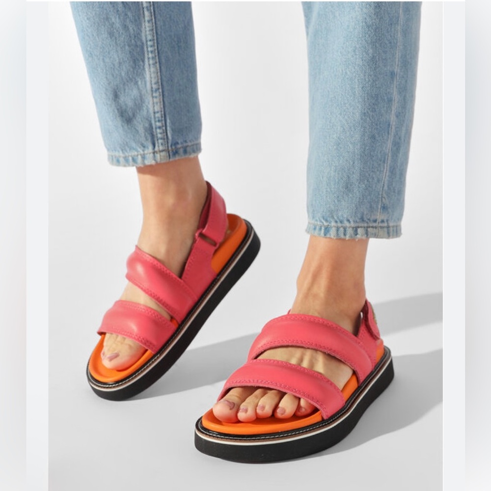 The Hoff Brand Road Lime Sandals - Picture 6 of 14
